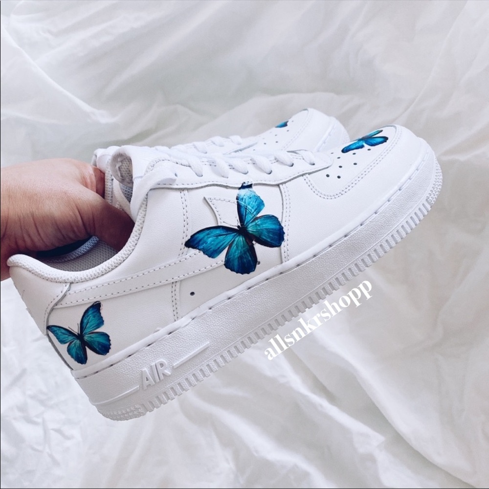 Nike air force 1 low custom butterfly 🦋 - Picture 2 of 4